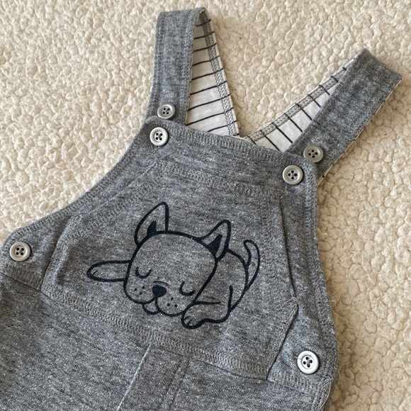 *EUC* First Impressions Baby Boy 2-Piece Overall Set - Picture 9 of 16